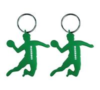 munkees Porte-clés en Forme de handballeur avec décapsuleur, 2 x Vert