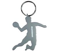 munkees Porte-clés en Forme de handballeur avec décapsuleur, Aluminium, Argent
