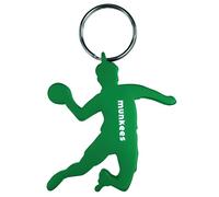 munkees Porte-clés en Forme de handballeur avec décapsuleur, Aluminium, Vert