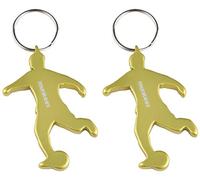 Munkees Porte-clés footballeur avec décapsuleur en aluminium de qualité supérieure, Porte-clés, 3490