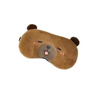 MUNSKT 1 Pc Cute Capybarac, Children Personalised Mask, Soft Plush Blindfold Mask for Travel, Nap, Girls, Boys, Women, Men