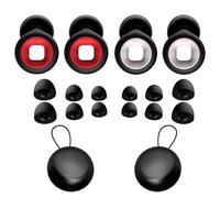 MUNSKT Bouchons d'Oreille Moto, Bouchon d Oreille Anti Bruit Réutilisables - 27dB Réduction Bruit - Pour Sommeil Concerts - Silicone Confortable