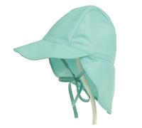 MUNSKT Chapeau Bebe Anti UV, Chapeau Anti UV Enfant, avec Mentonnière Réglable et Rabat de Cou, Protection Contre Les UV UPF 50+, Filet Respirant à Séchage Rapide