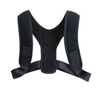 MUNSKT Correcteur de Posture dos Noir Unisexe (88-176 livres), Botte Posture Réglable, Soutien Haute Épine, pour Soulager les Douleurs, Améliorer la Posture, Design Invisible Sous les Vêtements