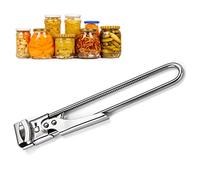 MUNSKT ouvre - boîte réglable ouvre - bouteille manuel multifonctionnel en acier inoxydable pour bocaux de cuisine pour un accès plus facile au bouchon outil de préhension pour l'arthrite âgée