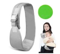 MUNSKT Porte - bébé ergonomique, bandoulière réglable, coussin épais souple et antidérapant respirant et confortable pour les nouveau - nés jusqu'à 44 lb