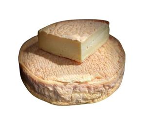 Munster fermier AOP Nature - Fromage d’Alsace au Lait cru de Vache - Pièce Entière (+/- 800g) - Texture Fondante & Arômes Typés - Affinage Traditionnel sur planche