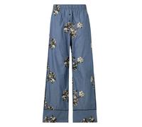 Munthe Pantalon 'NIKITA' écru / saphir / marron / blanc, Taille 36