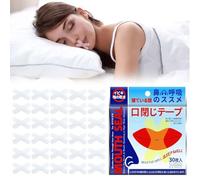 MUNZE 30Pcs Bandes de Sommeil Anti Ronflement, Ruban Buccal pour la Bouche et Mouth Tape for Sleeping, Anti Ronflement, Matériau Doux et Respirant pour une Nuit de Sommeil Paisible et Réparateur