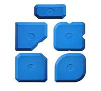 MUNZE 5 Pièces Lissoirs À Joints, Lisseur Joint Silicone, Ensemble D'Outils De Calfeutrage, Spatule Joint Sili-Cone, Pour Sceller Et Embellir Les Joints De Carrelage.