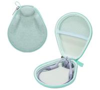 Muorruo Étui Universel pour Casque à Conduction Osseuse, Étui pour Casque Compatible avec SHOKZ New OpenRun Pro 2/Pro 2 Mini/OpenRun/OpenSwim Casques Sport Open-Ear (Vert)