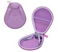 Muorruo Étui Universel pour écouteurs à Conduction osseuse, Compatible avec SHOKZ New OpenRun Pro 2/Pro 2 Mini/OpenRun/OpenSwim Open-Ear Sportkopfhörer (Violet)