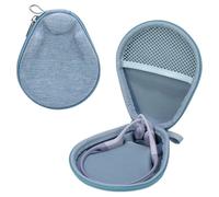 Muorruo Étui Universel pour écouteurs à Conduction osseuse, étui pour Casque Compatible avec Les écouteurs de Sport à Oreille Ouverte SHOKZ New OpenRun Pro 2/Pro 2 Mini/OpenRun/OpenSwim (Bleu)