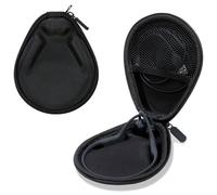 Muorruo Étui Universel pour écouteurs à Conduction osseuse, étui pour Casque Compatible avec SHOKZ New OpenRun Pro 2/Pro 2 Mini/OpenRun/OpenSwim écouteurs de Sport à Oreilles Ouvertes (Noir)