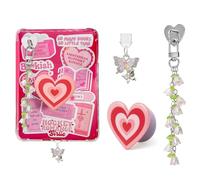 Muorruo Lot de 7 pendentifs Anti-poussière pour Kindle, étoiles fluorescentes pour Kindle, Compatible avec Kindle, Couverture de Port Anti-poussière Type C, Accessoire Cadeau pour iPhone