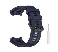 Muovrto Bracelet de Montre en Silicone résistant pour Amazfit T-Rex 3,Bracelet Imperméable et Respirant,Idéal pour la Randonnée,la course à Pied et les activités de Plein Air(Bleu foncé)