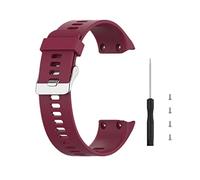 Muovrto Bracelet pour Garmin Forerunner 35, Bracelet Remplacement en Silicone pour Garmin Forerunner 30 (Bourgogne)