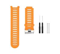 Muovrto Bracelet pour Garmin Forerunner 910XT,Bracelet Remplacement en Silicone pour Garmin 910XT (Orange)
