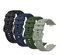 Muovrto Bracelet pour Huawei Watch Fit 2,Bracelet Remplacement en Silicone pour Huawei Watch Fit 2 Active/Classic/Elegant