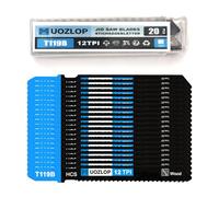 MUOZLOP Lot de 20 lames de scie sauteuse T119B avec tige en T pour bois
