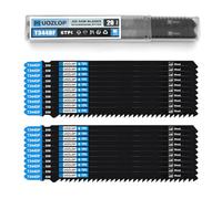 MUOZLOP Lot de 20 lames de scie sauteuse T344DF avec tige en T pour bois