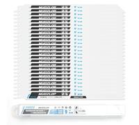 MUOZLOP Lot de 25 lames de scie sabre 225 mm, lame de scie sabre 14 TPI pour scie sabre (25, 14TPI 225 mm)