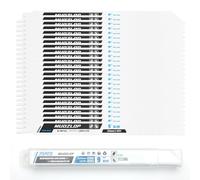 MUOZLOP Lot de 25 lames de scie sabre 225mm- Lames de scie sabre 18 TPI - Pour scie sabre bois/métal (25, 18TPI 225 mm)