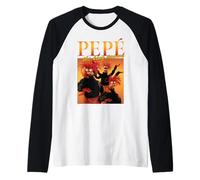 Muppets Pepe The King Prawn Homage Manche Raglan