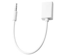 muqeu 3.5mm Male AUX Audio Prise de Courant Jack vers USB 2.0 Convertisseur Cable Cordon De Voiture MP3 pour Smartphone Telephones Cellulaires
