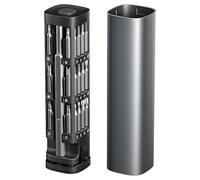 muqeu 46 en 1 Tournevis Magnétique Ensemble 46 en 1 Tournevis de Précision Set Kit D'Outils de Réparation Professionnelle pour L'Électronique, les Lunettes, les Montres, le Téléphone, L'Ordinateur Por