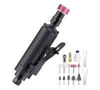 muqeu Meuleuse Pneumatique à Angle Droit, Meuleuse Pneumatique à Angle Droit de 1/4 Po, 25 000 Tr/Min, pour Meulage des, la Découpe, le Polissage et la Réparation des Soudures