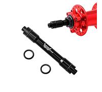 MUQZI Adaptateur QR pour moyeu de roue avant de 15 à 9 mm - 100 mm - Dégagement rapide pour VTT et route - Noir