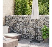 Mur à Gabion Couvercles Acier Galvanisé 900x50x100 cm Jardin Terrasse vidaXL