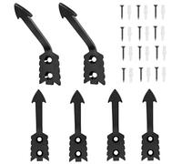 Mur Avec Dies, Avec Pour Durable | 6 Supports De Tête D'exposant Pour Montage Sur Cornes De Crochet Pour Déco