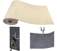 Mur De Chat De Tapis À Gratter Auto-adhésif, Tapis À Gratter for Chat, Planche À Gratter for Chat, Planches À Gratter for Chat, sous-Couche De Tapis De Chat À Tapis Découpable Bricolage, Grattoir (Co