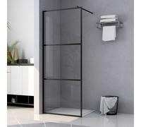 Mur de Douche à L'Italienne Verre et aluminium Accessoires salle bain vidaXL vid