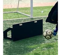 Mur de Football Portable avec 2 Angles de Rebond, Panneau de Rebond Pliable, Angle réglable résistant aux Chocs, pour l'entraînement au contrôle, aux Passes et aux tirs