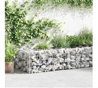 Mur de gabion - vidaXL - 630 x 30 x 50 cm - Acier galvanisé - Argenté - Rectangulaire