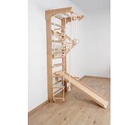 Mur de gymnastique, cadre d'escalade pour enfants de 3 à 240 ans, équipement de sport, mur d'escalade, bois, mur de gymnastique, espaliers, entrepôt de marchandises européen, certificat