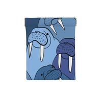 Mur de Morse, Sac de Rangement pour Femmes, Portefeuille supérieur à Presser, Petit Porte-Monnaie, Pochette de Changement