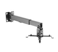 Mur de mur ou de plafond télescopique Carrier flexible pour les projecteurs jusqu'à 20 kg