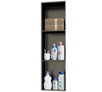 Mur de salle de bain en acier inoxydable - Armoire de rangement intégrée pour douche et nizer pour toilettes, chambre à coucher, médecine - Design en métal durable pour des solutions élégantes