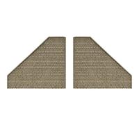 Mur de soutènement Vollmer 48101 modèle fini H0 1 set