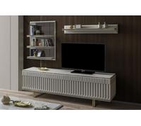 Mur de télévision de luxe salon rtv lowboard tv stand sideboard étagères murales