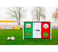 Mur de tir pour but 1,8 x 1,2 m - drapeau italien