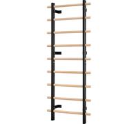 VEVOR Espalier en Bois et Acier Carbone Échelle Suédoise Murale à 9 Niveaux
