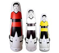 Mur d'entraînement de défenseur de Football - Équipement d'entraînement Portable en PVC Robuste, barrière de Mannequin de Coup Franc pour Les Exercices de de But et l'entraînement de précision