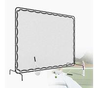 Mur D'entraînement De Rebond pour Tennis De 9,5 X 7 Pieds - Panneau Arrière Portable pour Entraînement en Intérieur Et en Extérieur - Ballon De Tennis Et Sports De Raquette