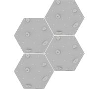 Mur d'escalade cube 4 gris - Grabs gris