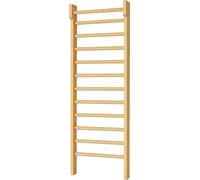 Mur d'escalade en bois 225x70cm chambre d'enfant sport espalier mur de gymnastique échelle murale
